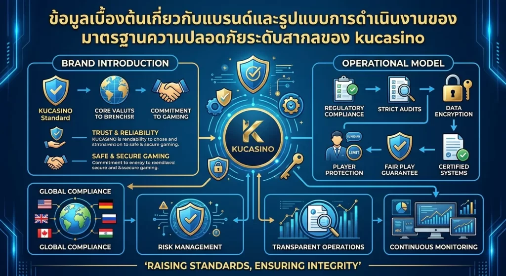 มาตรฐานความปลอดภัยระดับสากลของ kucasino